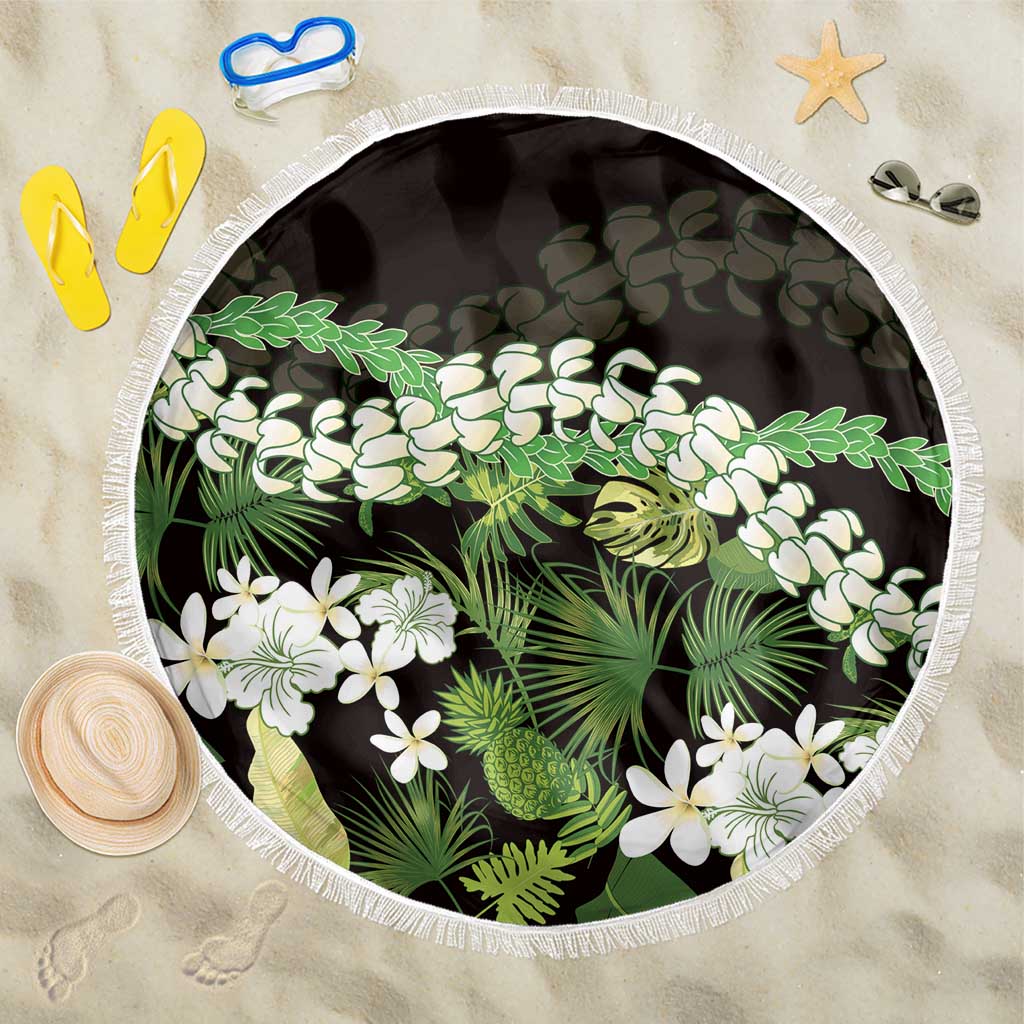 Omaomao Aloha Hawaii Lei Beach Blanket Tropical Flowers Elegant Vibe - Polynesian Pride