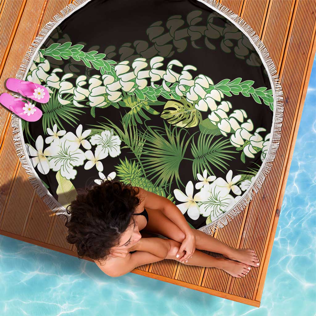 Omaomao Aloha Hawaii Lei Beach Blanket Tropical Flowers Elegant Vibe - Polynesian Pride