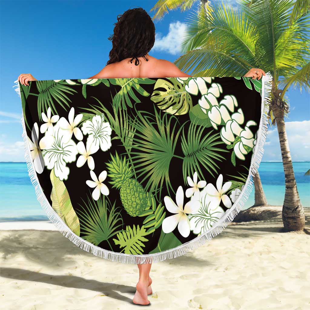Omaomao Aloha Hawaii Lei Beach Blanket Tropical Flowers Elegant Vibe - Polynesian Pride