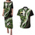 Omaomao Aloha Hawaii Lei Couples Matching Puletasi and Hawaiian Shirt Tropical Flowers Elegant Vibe - Polynesian Pride