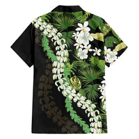 Omaomao Aloha Hawaii Lei Hawaiian Shirt Tropical Flowers Elegant Vibe - Polynesian Pride