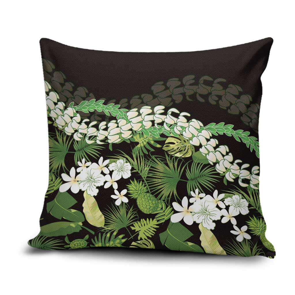 Omaomao Aloha Hawaii Lei Pillow Cover Tropical Flowers Elegant Vibe - Polynesian Pride
