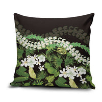 Omaomao Aloha Hawaii Lei Pillow Cover Tropical Flowers Elegant Vibe - Polynesian Pride
