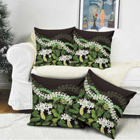 Omaomao Aloha Hawaii Lei Pillow Cover Tropical Flowers Elegant Vibe - Polynesian Pride