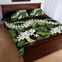 Omaomao Aloha Hawaii Lei Quilt Bed Set Tropical Flowers Elegant Vibe - Polynesian Pride