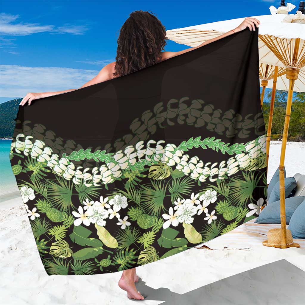 Omaomao Aloha Hawaii Lei Sarong Tropical Flowers Elegant Vibe - Polynesian Pride