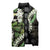 Omaomao Aloha Hawaii Lei Sleeveless Puffer Jacket Tropical Flowers Elegant Vibe - Polynesian Pride