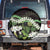 Omaomao Aloha Hawaii Lei Spare Tire Cover Tropical Flowers Elegant Vibe - Polynesian Pride