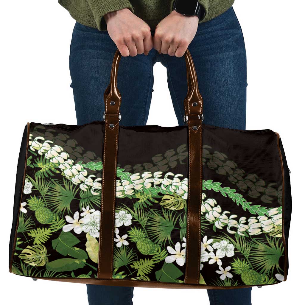 Omaomao Aloha Hawaii Lei Travel Bag Tropical Flowers Elegant Vibe - Polynesian Pride
