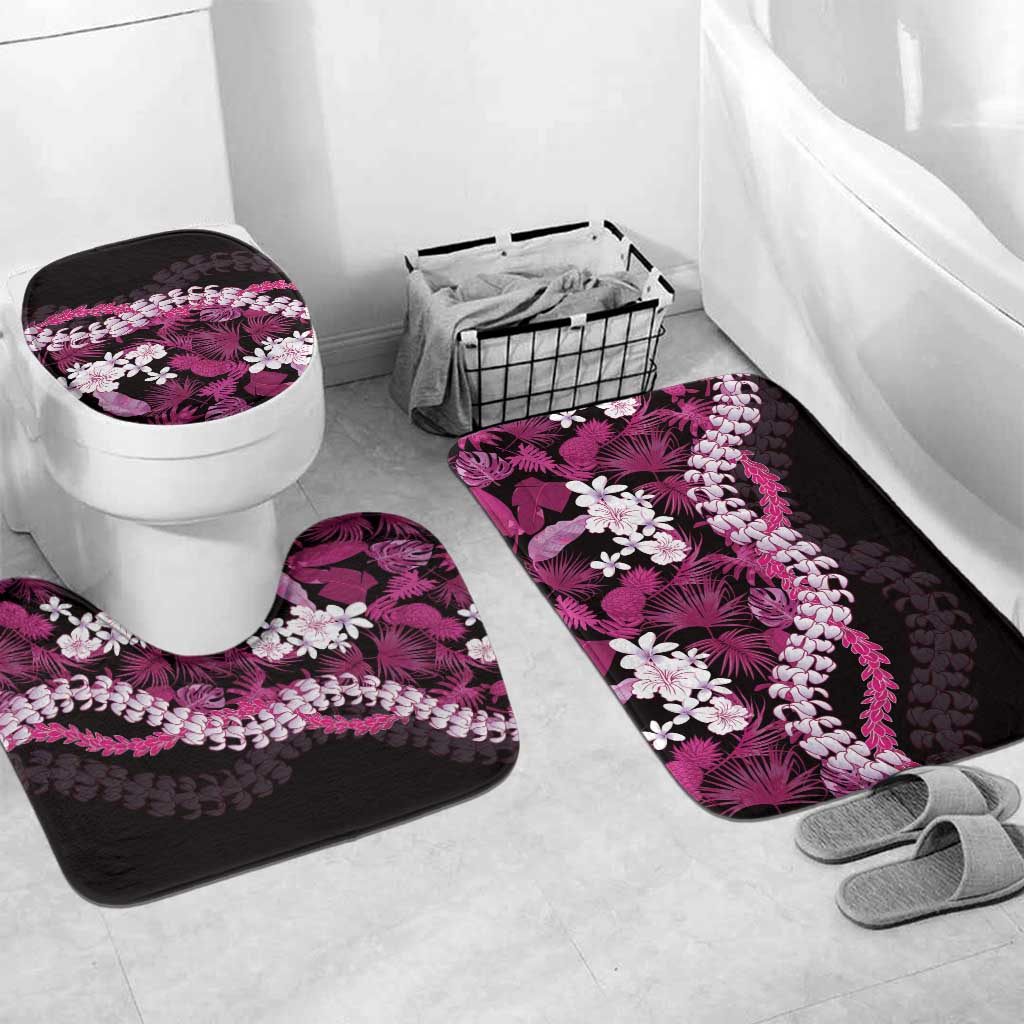 Akala Aloha Hawaii Lei Bathroom Set Tropical Flowers Elegant Vibe - Polynesian Pride