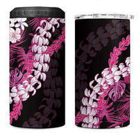 Akala Aloha Hawaii Lei 4 in 1 Can Cooler Tumbler Tropical Flowers Elegant Vibe - Polynesian Pride