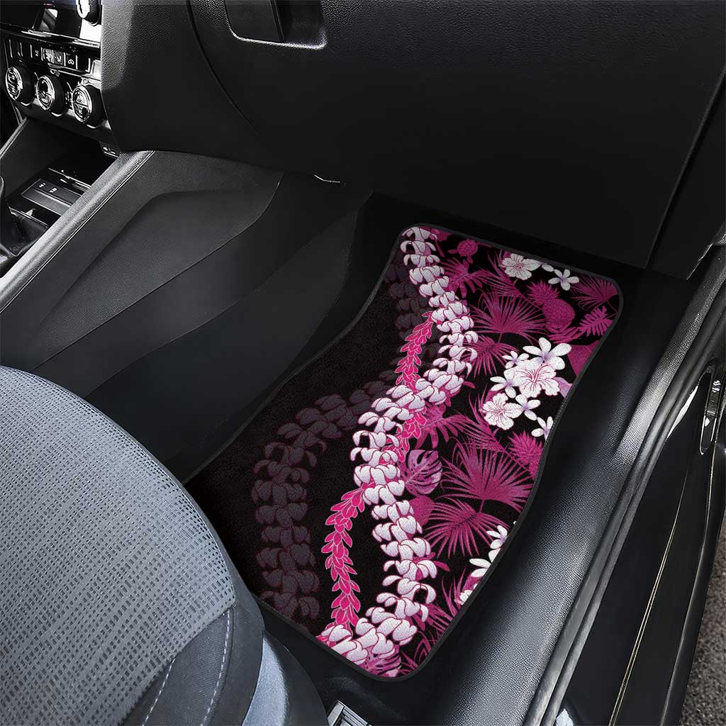 Akala Aloha Hawaii Lei Car Mats Tropical Flowers Elegant Vibe - Polynesian Pride