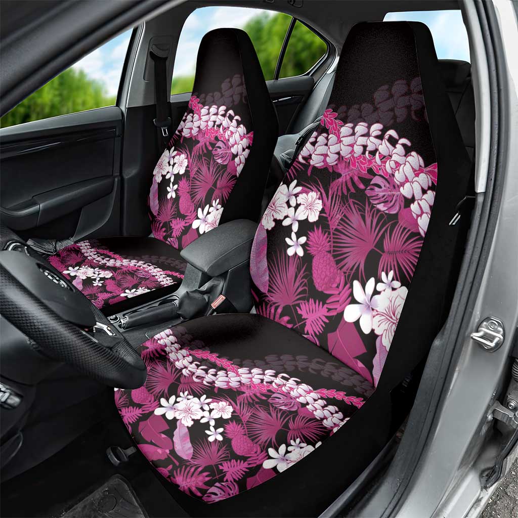 Akala Aloha Hawaii Lei Car Seat Cover Tropical Flowers Elegant Vibe - Polynesian Pride
