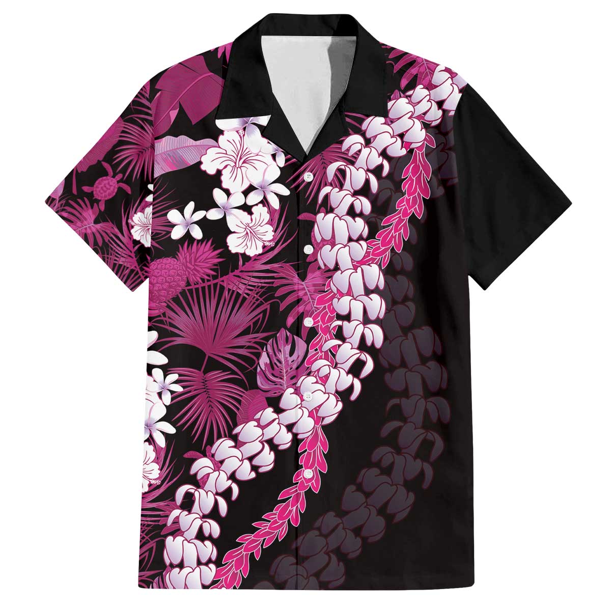 Akala Aloha Hawaii Lei Family Matching Off The Shoulder Long Sleeve Dress and Hawaiian Shirt Tropical Flowers Elegant Vibe - Polynesian Pride