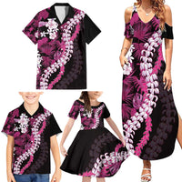 Akala Aloha Hawaii Lei Family Matching Summer Maxi Dress and Hawaiian Shirt Tropical Flowers Elegant Vibe LT14 - Polynesian Pride