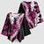 Akala Aloha Hawaii Lei Kimono Sleeve Blouse Tropical Flowers Elegant Vibe - Polynesian Pride
