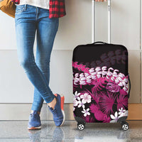 Akala Aloha Hawaii Lei Luggage Cover Tropical Flowers Elegant Vibe - Polynesian Pride