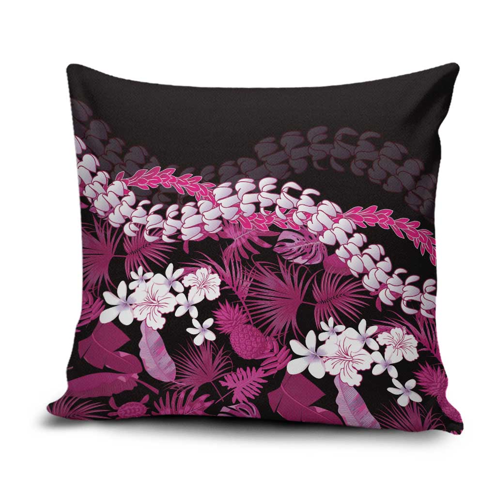 Akala Aloha Hawaii Lei Pillow Cover Tropical Flowers Elegant Vibe - Polynesian Pride