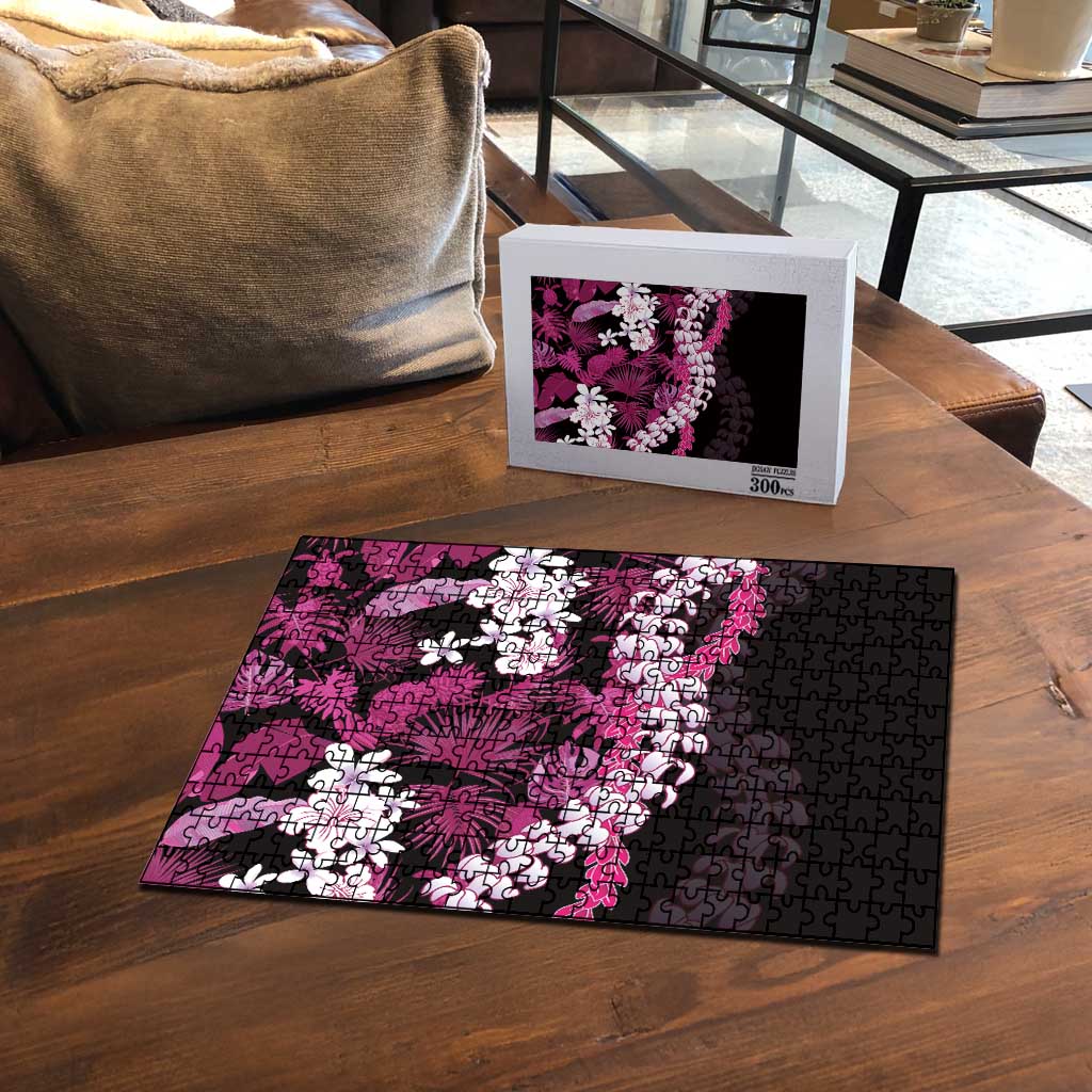 Akala Aloha Hawaii Lei Puzzle Tropical Flowers Elegant Vibe - Polynesian Pride