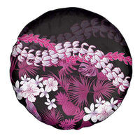 Akala Aloha Hawaii Lei Spare Tire Cover Tropical Flowers Elegant Vibe - Polynesian Pride