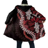 Ulaula Aloha Hawaii Lei Cloak Tropical Flowers Elegant Vibe - Polynesian Pride