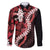 Ulaula Aloha Hawaii Lei Family Matching Mermaid Dress and Hawaiian Shirt Tropical Flowers Elegant Vibe - Polynesian Pride