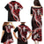 Ulaula Aloha Hawaii Lei Family Matching Puletasi and Hawaiian Shirt Tropical Flowers Elegant Vibe - Polynesian Pride