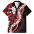 Ulaula Aloha Hawaii Lei Family Matching Short Sleeve Bodycon Dress and Hawaiian Shirt Tropical Flowers Elegant Vibe - Polynesian Pride