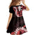 Ulaula Aloha Hawaii Lei Family Matching Tank Maxi Dress and Hawaiian Shirt Tropical Flowers Elegant Vibe - Polynesian Pride