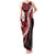 Ulaula Aloha Hawaii Lei Family Matching Tank Maxi Dress and Hawaiian Shirt Tropical Flowers Elegant Vibe - Polynesian Pride