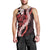 Ulaula Aloha Hawaii Lei Men Tank Top Tropical Flowers Elegant Vibe - Polynesian Pride