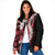 Ulaula Aloha Hawaii Lei Padded Jacket Tropical Flowers Elegant Vibe - Polynesian Pride