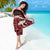 Ulaula Aloha Hawaii Lei Sarong Tropical Flowers Elegant Vibe - Polynesian Pride
