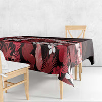 Ulaula Aloha Hawaii Lei Tablecloth Tropical Flowers Elegant Vibe - Polynesian Pride