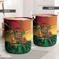Vanuatu Independence Day Laundry Basket Chibi Boar Proud To Be A Ni-Van