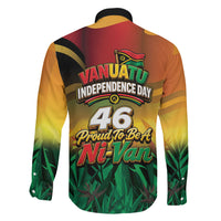Vanuatu Independence Day Family Matching Off Shoulder Short Dress and Hawaiian Shirt Chibi Boar Proud To Be A Ni-Van