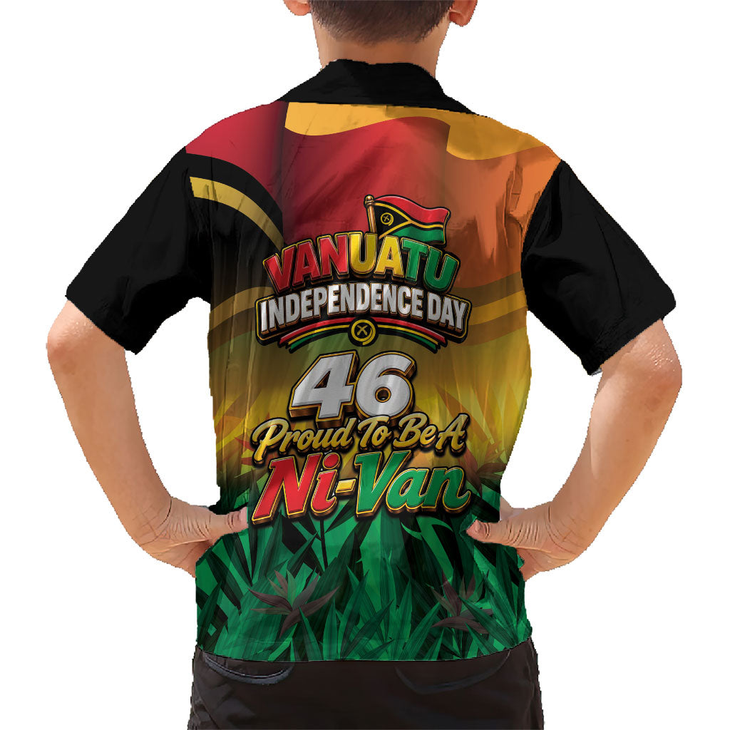 Vanuatu Independence Day Family Matching Summer Maxi Dress and Hawaiian Shirt Chibi Boar Proud To Be A Ni-Van