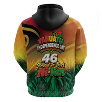 Vanuatu Independence Day Hoodie Chibi Boar Proud To Be A Ni-Van