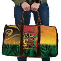 Vanuatu Independence Day Travel Bag Chibi Boar Proud To Be A Ni-Van