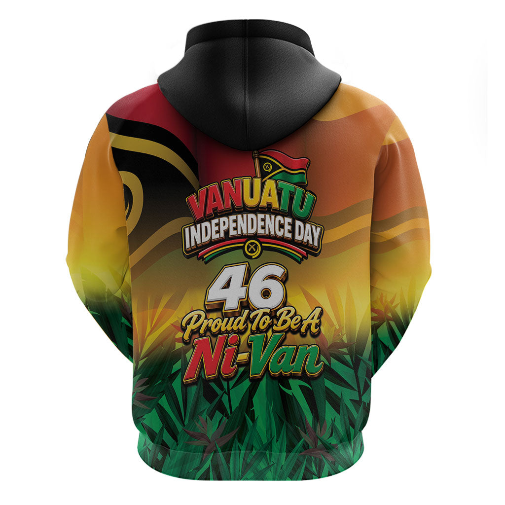 Vanuatu Independence Day Zip Hoodie Chibi Boar Proud To Be A Ni-Van