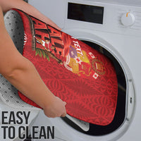 Tonga Rugby Custom Bathroom Set 2026 Go Ikale Tahi Ngatu Pattern