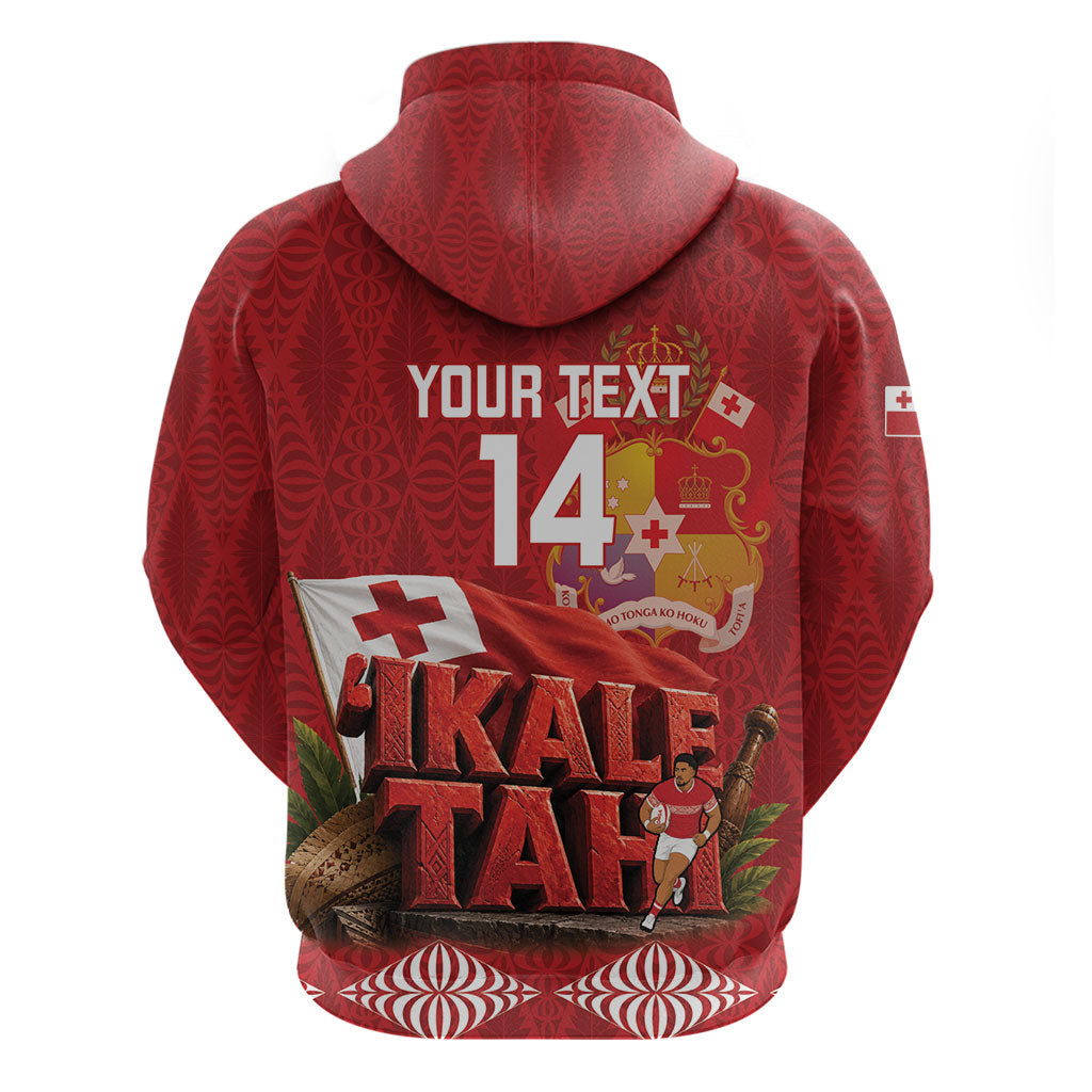 Tonga Rugby Custom Hoodie 2026 Go Ikale Tahi Ngatu Pattern
