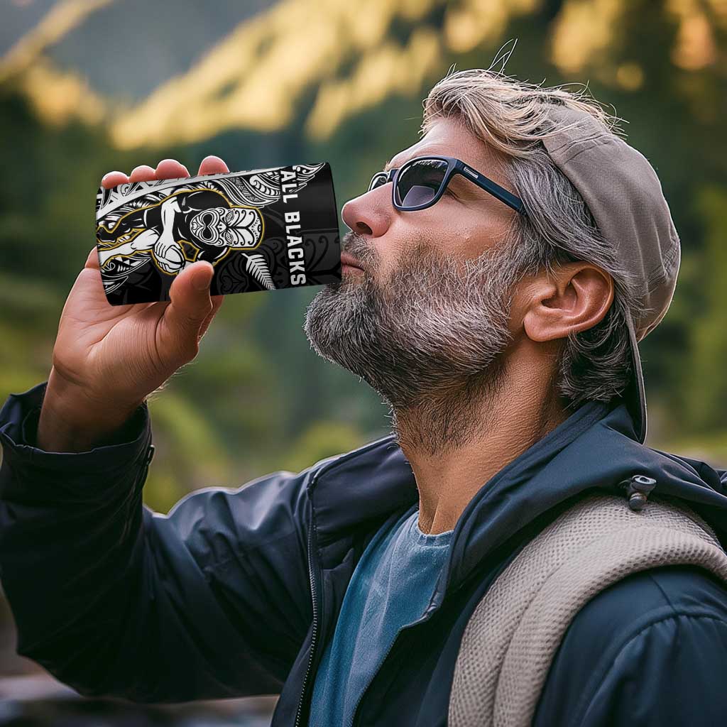 New Zealand and Ireland Rugby 4 in 1 Can Cooler Tumbler All Black Maori Mix Shamrocks