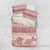 Pastel Pink Samoa Siapo Teuila Flowers Bedding Set - Polynesian Pride