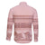 Pastel Pink Samoa Siapo Teuila Flowers Family Matching Short Sleeve Bodycon Dress and Hawaiian Shirt - Polynesian Pride