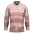 Pastel Pink Samoa Siapo Teuila Flowers Hockey Jersey - Polynesian Pride