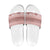 Pastel Pink Samoa Siapo Teuila Flowers Slide Sandals - Polynesian Pride