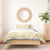 Polynesia White Sunday Bedding Set Plumeria Polynesian Tribal Gold Color - Polynesian Pride