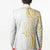 Polynesia White Sunday Blazer Plumeria Polynesian Tribal Gold Color - Polynesian Pride