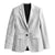 Polynesia White Sunday Blazer Plumeria Polynesian Tribal Grey Color - Polynesian Pride